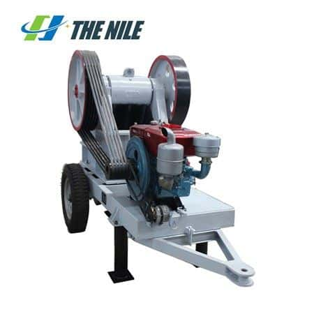 Diesel Engine Drive Jaw Crusher